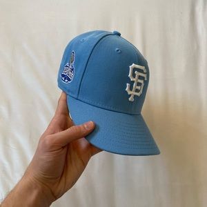 Men’s New Era Giants Frost Fitted Hat - Hat Size 7